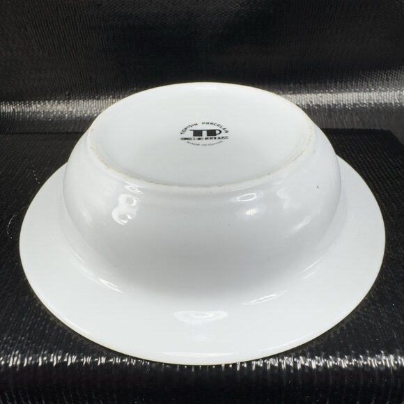 Tientsin Porcelain TP Stoneware Ashtray Dish Bowl With Floral Pattern Design - Picture 11 of 11